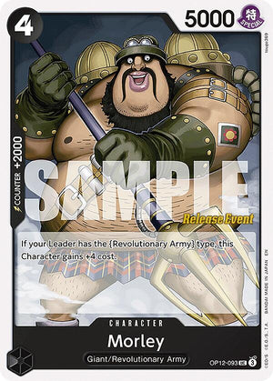 Morley [OP12-093] Legacy of the Master Release Event Cards