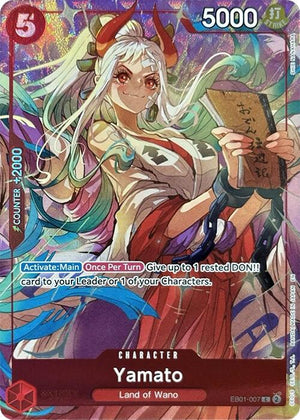 Yamato (Premium Card Collection -Best Selection Vol. 4-) [EB01-007] One Piece Promotion Cards