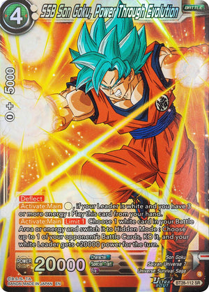 BT28-112 SSB Son Goku, Power Through Evolution
