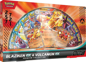 Blaziken ex & Volcanion ex Premium Collection Miscellaneous Cards & Products