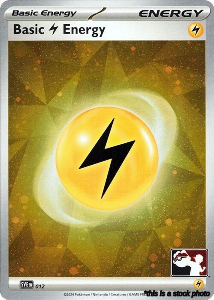 Basic Lightning Energy - 012 (Cosmos Holo)