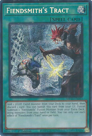 1st Edition Fiendsmith's Tract [MP25-EN093 Near Mint] Prismatic Secret Rare