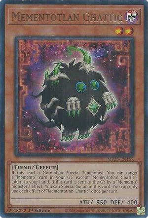 1st Edition Mementotlan Ghattic [MP25-EN157 Near Mint] Ultra Rare