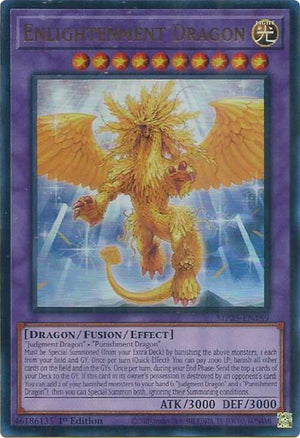 1st Edition Enlightenment Dragon [MP25-EN189 Lightly Played] Ultra Rare