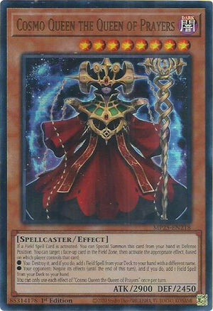 1st Edition Cosmo Queen the Queen of Prayers [MP25-EN218 Near Mint] Ultra Rare