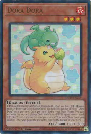 1st Edition Dora Dora [MP25-EN219 Lightly Played] Ultra Rare