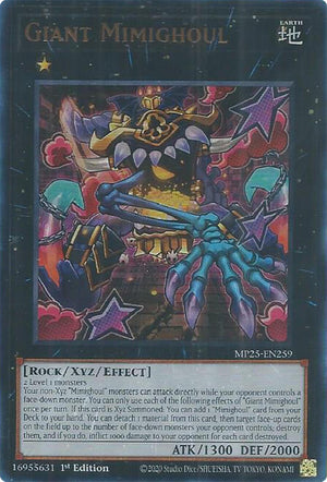 1st Edition Giant Mimighoul [MP25-EN259 Near Mint] Ultra Rare