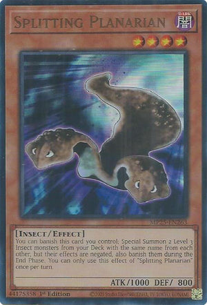 1st Edition Splitting Planarian [MP25-EN263 Near Mint] Ultra Rare