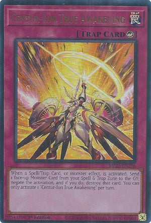 1st Edition Centur-Ion True Awakening [MP25-EN296 Lightly Played] Ultra Rare