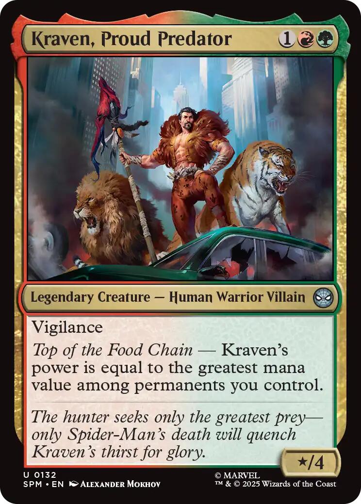 Kraven, Proud Predator [SPM/132] 2025 Magic: The Gathering
