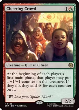 Cheering Crowd [SPM/126] 2025 Magic: The Gathering