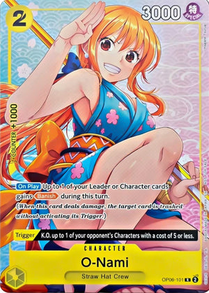O-Nami (Welcome Pack Vol. 2) [OP06-101] One Piece Promotion Cards