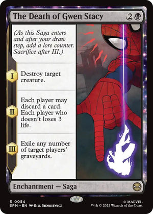 The Death of Gwen Stacy [SPM/54] 2025 Magic: The Gathering
