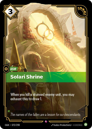 072/298-OGN Solari Shrine Rare