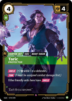074/298-OGN Taric, Protector Rare