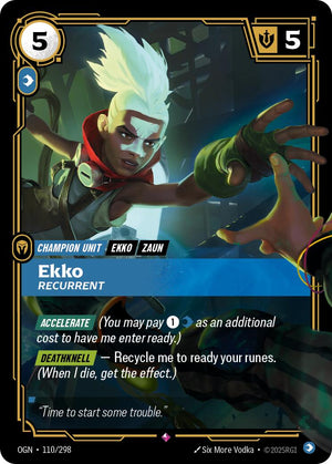 110/298-OGN Ekko, Recurrent Rare