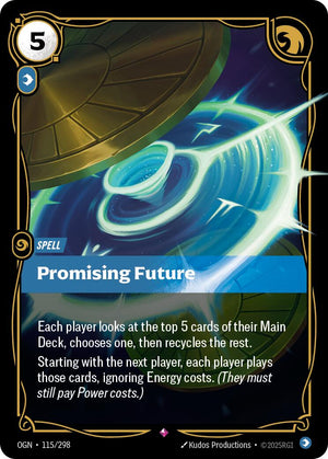 115/298-OGN Promising Future Rare