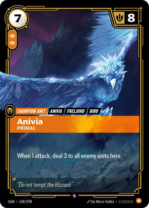 148/298-OGN Anivia, Primal Rare