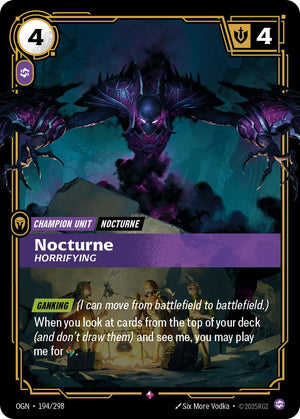 194/298-OGN Nocturne, Horrifying Rare