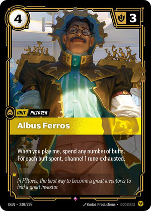 230/298-OGN Albus Ferros Rare