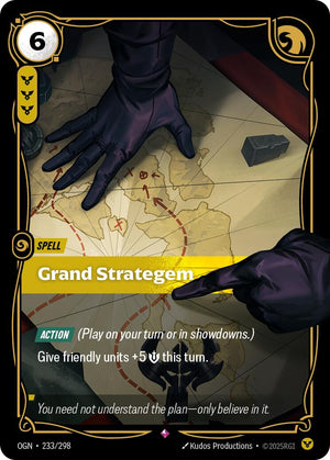 233/298-OGN Grand Strategem Rare