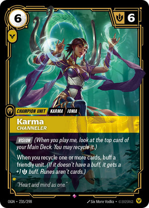 235/298-OGN Karma, Channeler Rare