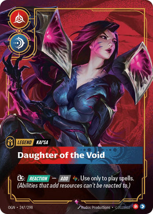 247/298-OGN Kai'Sa, Daughter of the Void Rare