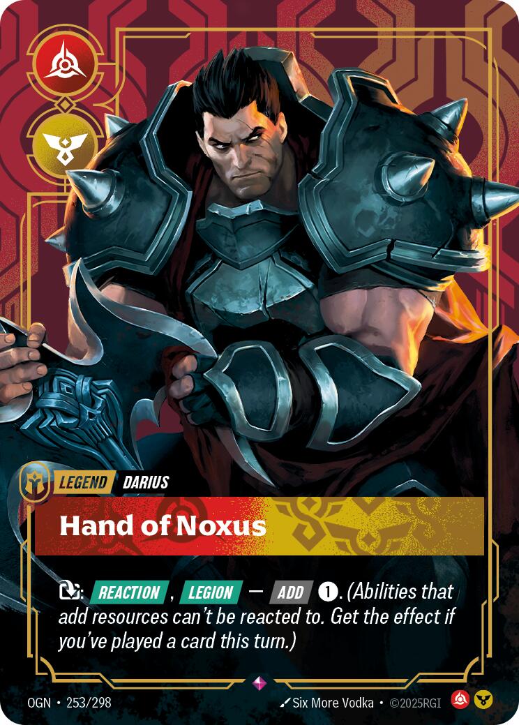 Darius, Hand of Noxus