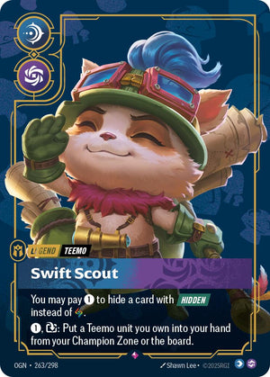 263/298-OGN Teemo, Swift Scout Rare