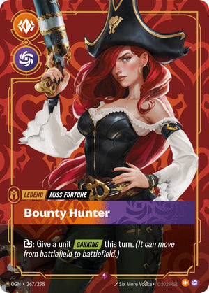 267/298-OGN Miss Fortune, Bounty Hunter Rare