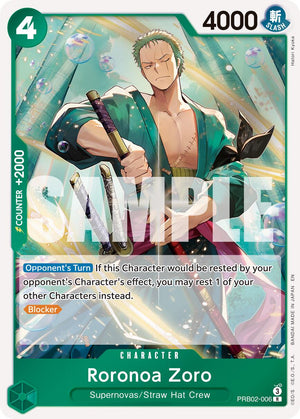 Roronoa Zoro - PRB02-006 [PRB02-006] Premium Booster -The Best- Vol. 2