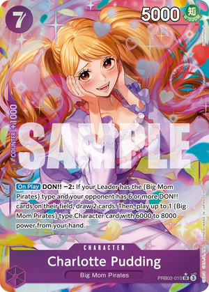 Charlotte Pudding - PRB02-010 (Alternate Art) [PRB02-010] Premium Booster -The Best- Vol. 2
