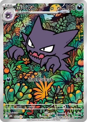 JP Holofoil Near Mint Haunter - 022/021 [022/021]