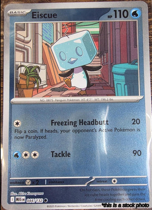 044/132 Eiscue Common Reverse Holofoil