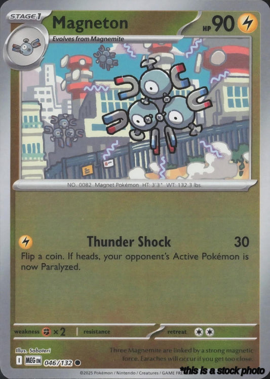 046/132 Magneton Common Reverse Holofoil