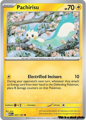Normal Pachirisu [051/132 Near Mint ]