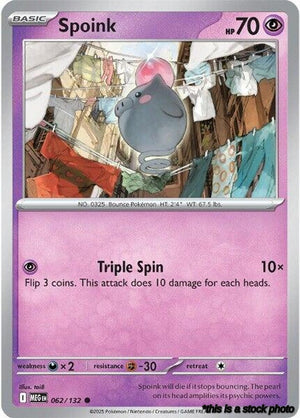 Normal Spoink [062/132 Near Mint ]