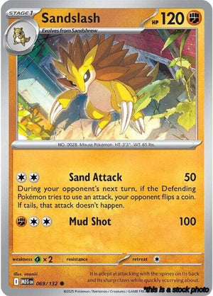 Common Sandslash [069/132 Near Mint ]