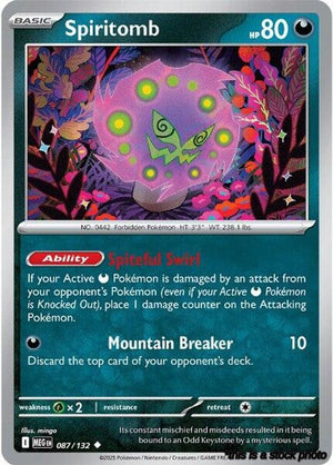 Normal Spiritomb - 087/132 [087/132 Near Mint ]