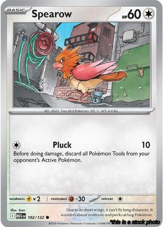 Common Spearow - 102/132 [102/132 Near Mint ]