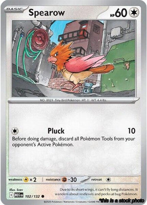 Common Spearow - 102/132 [102/132 Near Mint ]