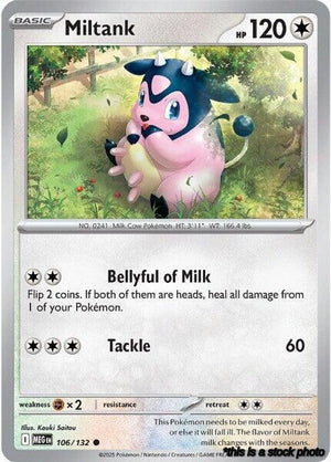 Normal Miltank [106/132 Near Mint ]