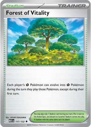 Uncommon Forest of Vitality [117/132 Near Mint ]