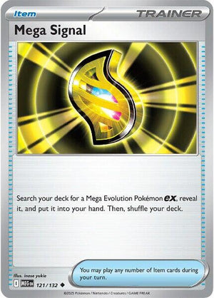 Uncommon Mega Signal - 121/132 [121/132 Near Mint ]
