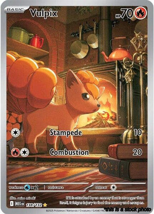 Illustration Rare Vulpix - 138/132 [138/132 Near Mint ]