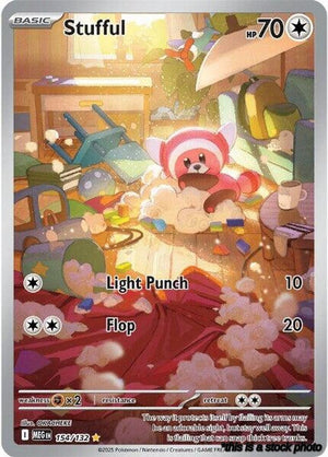 Illustration Rare Stufful - 154/132 [154/132 Near Mint ]
