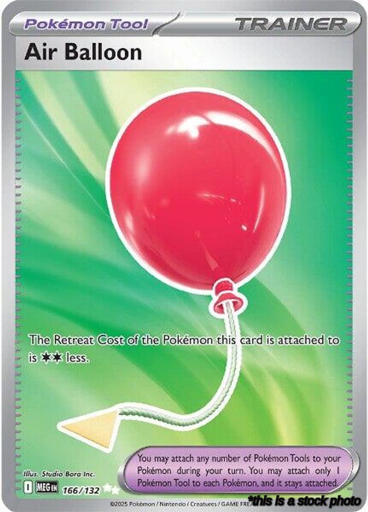 Holofoil Air Balloon [166/132 Lightly Played ]