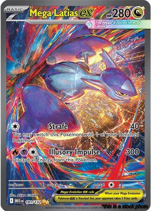 181/132 Mega Latias ex Special Illustration Rare Holofoil