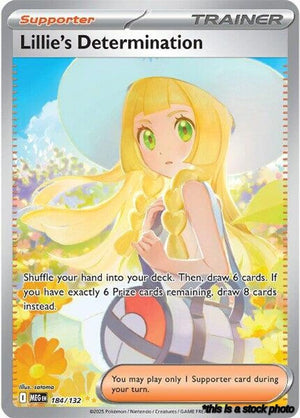 Holofoil Lillie's Determination - 184/132 [184/132 Near Mint ]