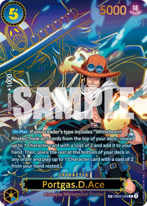 Portgas.D.Ace - EB02-028 (SP) [EB02-028] Carrying On His Will
